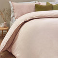 Baked Earth - Side - Yard Heaton Cotton Stripe Duvet Cover Set