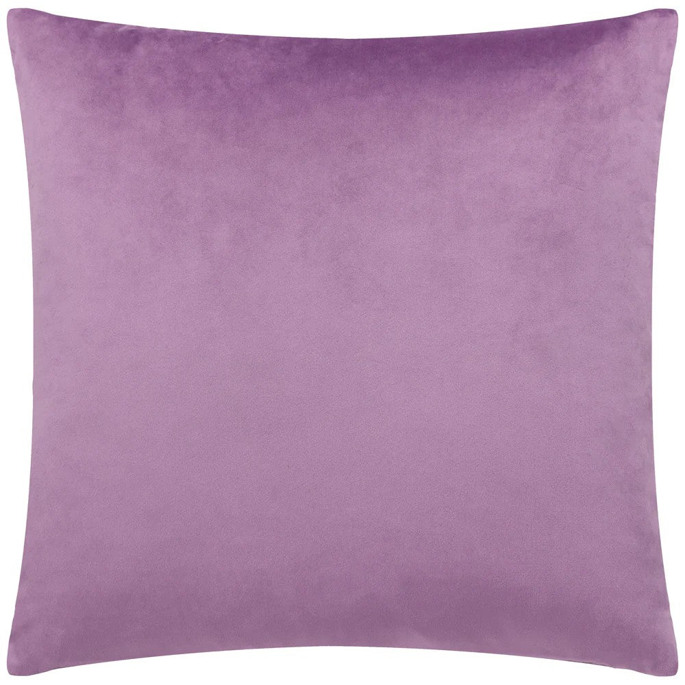 Green-Lilac - Back - Heya Home Connie Jacquard Checked Cushion Cover