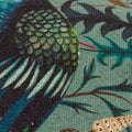 Teal - Side - Wylder Holland Park Peacock Cushion Cover