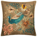 Saffron - Front - Wylder Holland Park Peacock Cushion Cover