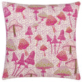 Lilac - Front - Furn Abstract Mushrooms Cushion Cover