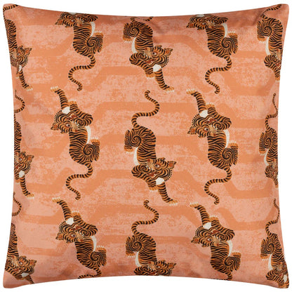 Coral - Back - Furn Tibetan Tiger Outdoor Cushion Cover