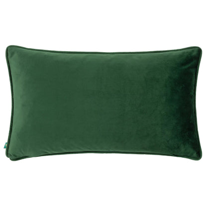 Black-Green - Back - Wylder Psitta Velvet Cushion Cover