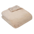 Brulee - Front - Paoletti Stanza Faux Fur Throw