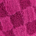 Pinky Crush - Side - Heya Home Fleece Checked Doorstop