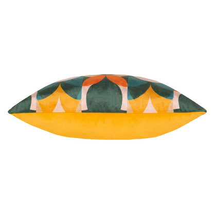 Peach-Pine - Side - Heya Home Raeya Art Deco Cushion Cover