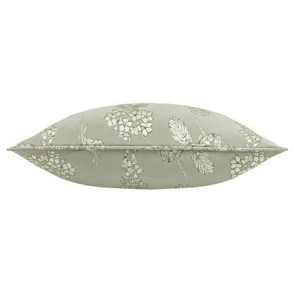 Sage - Back - Wylder Sophia New Floral Jacquard Cushion Cover