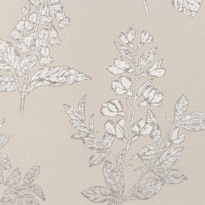 Natural - Side - Wylder Sophia New Floral Jacquard Cushion Cover