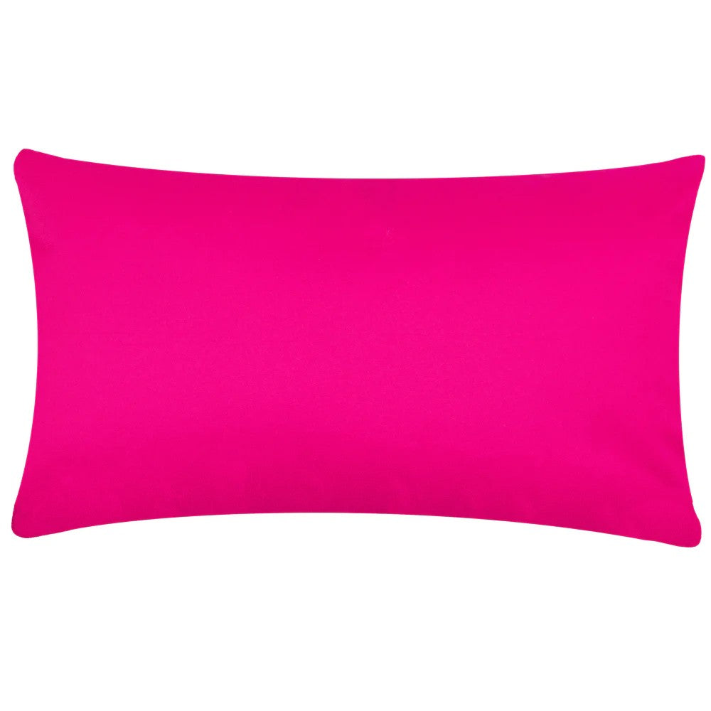 Navy - Back - Wylder House Of Bloom Zinnia Bee Outdoor Cushion Cover