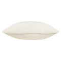 Ecru - Side - Paoletti Stanza Faux Fur Cushion Cover