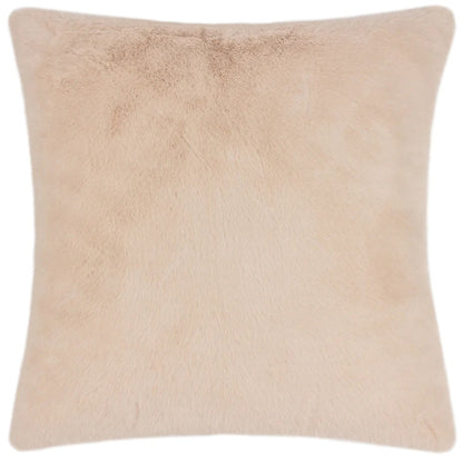 Brulee - Front - Paoletti Stanza Faux Fur Cushion Cover