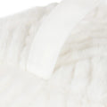 White - Back - Paoletti Sonnet Faux Fur Doorstop