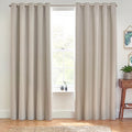 Linen - Front - Furn Dawn Eyelet Curtains