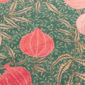 Green - Side - Paoletti Pomegranate Table Runner
