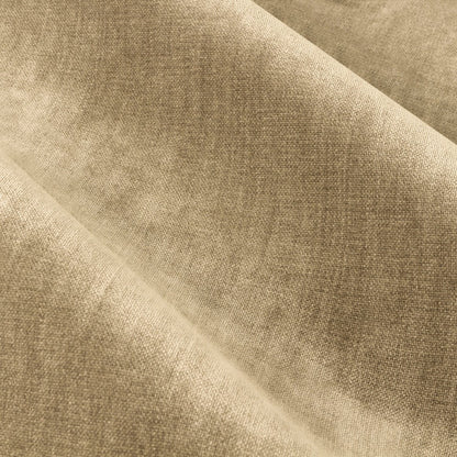 Natural - Side - Yard Chenille Velvet Eyelet Curtains