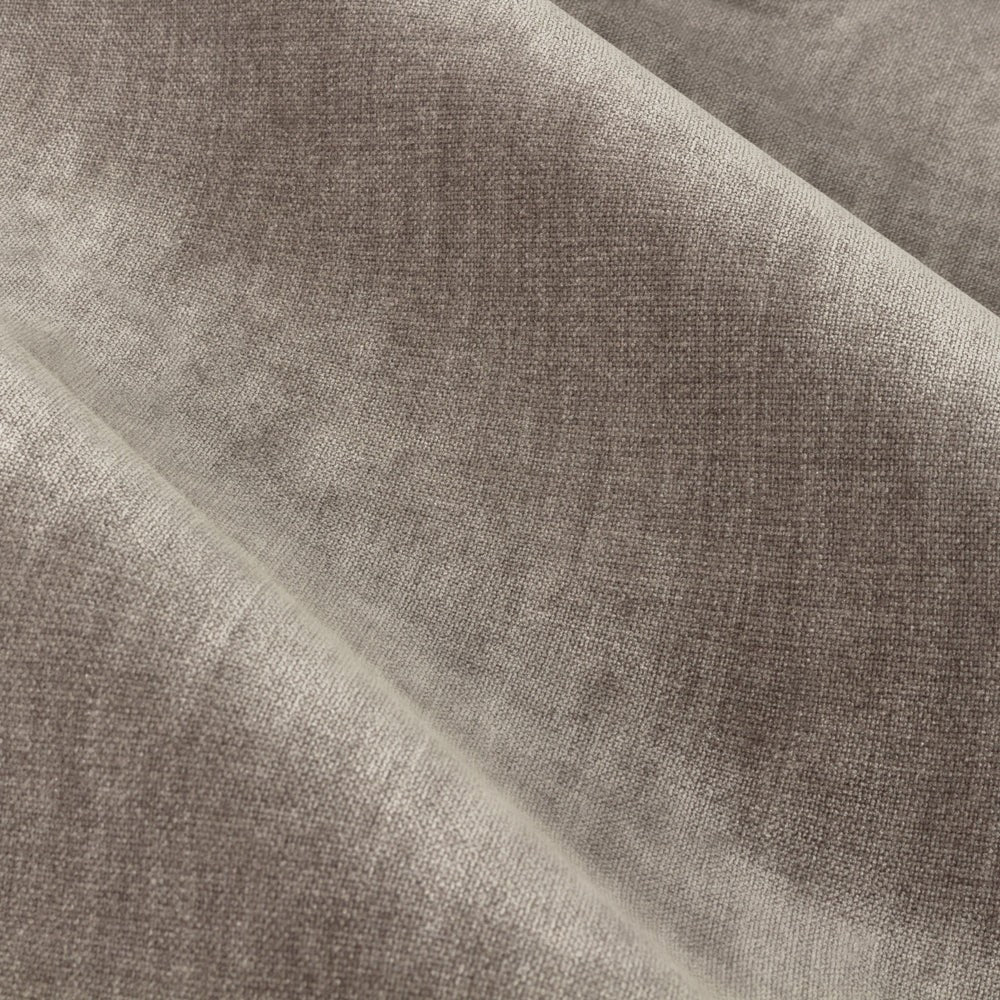 Greige - Side - Yard Chenille Velvet Eyelet Curtains