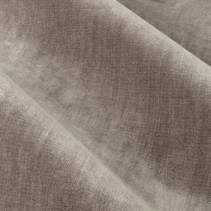 Greige - Side - Yard Chenille Velvet Eyelet Curtains