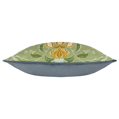 Sage - Side - Evans Lichfield Chatsworth Peacock Cushion Cover