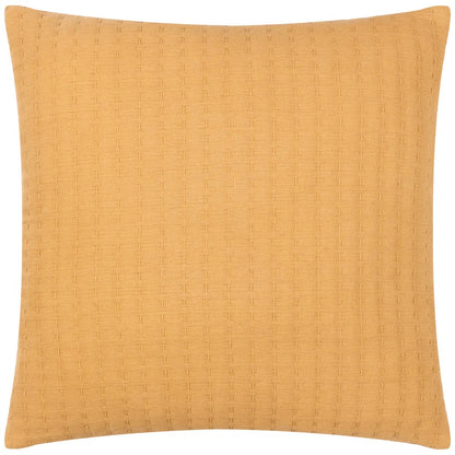 Honey - Front - Yard Hush Cotton Linear Cushion Cover