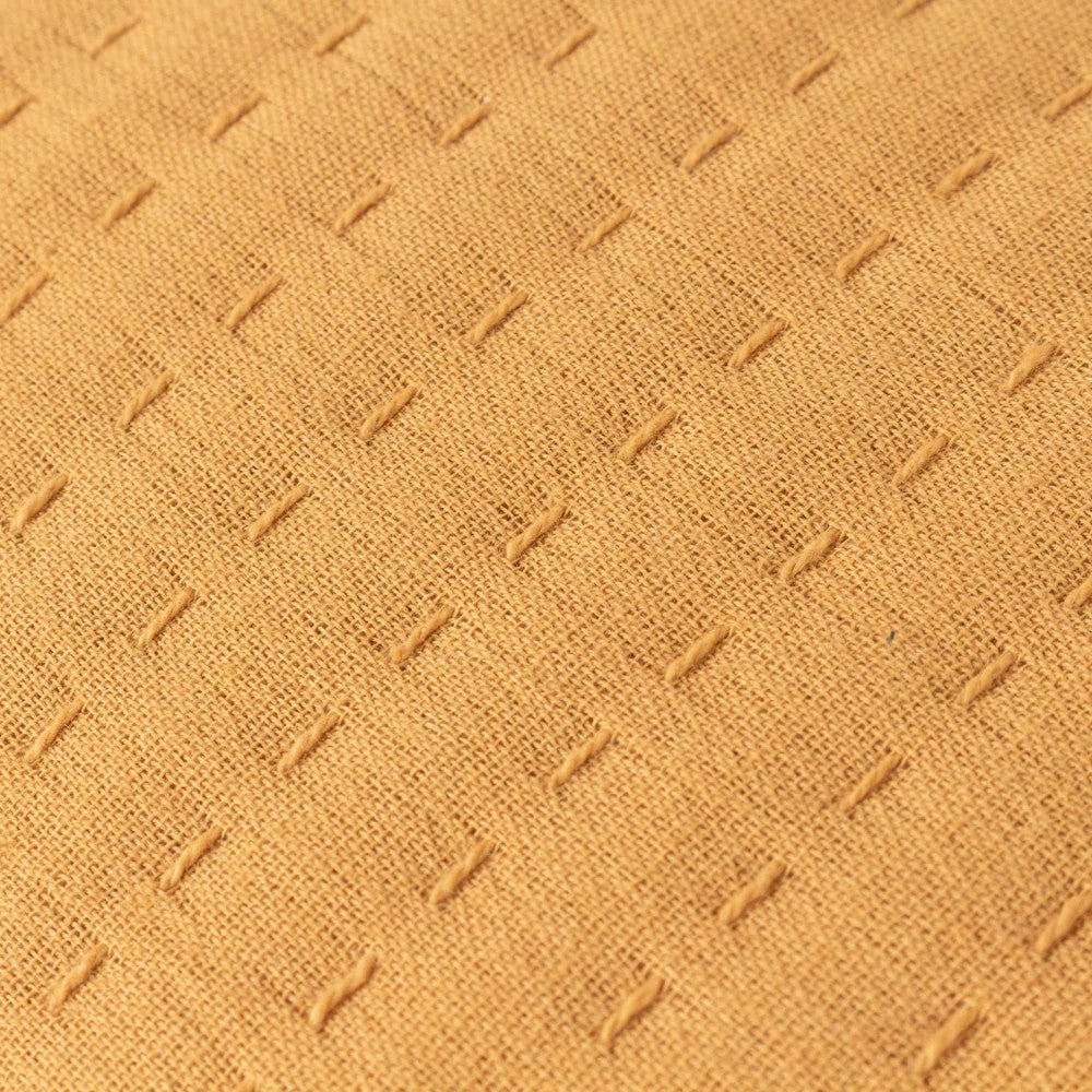 Honey - Lifestyle - Yard Hush Cotton Linear Cushion Cover