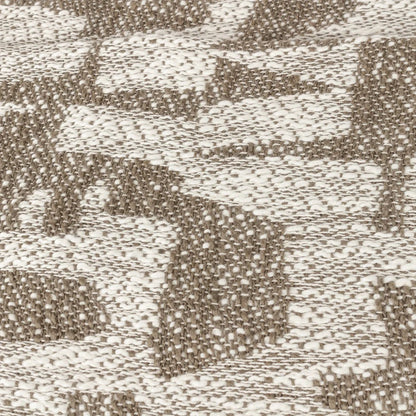 Taupe - Side - Hoem Ola Jacquard Throw
