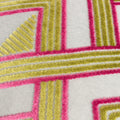 Multicoloured - Lifestyle - Paoletti Henley Jacquard Velvet Cushion Cover