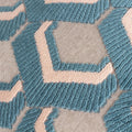 Smoke-Rose - Lifestyle - Paoletti Ledbury Jacquard Cushion Cover