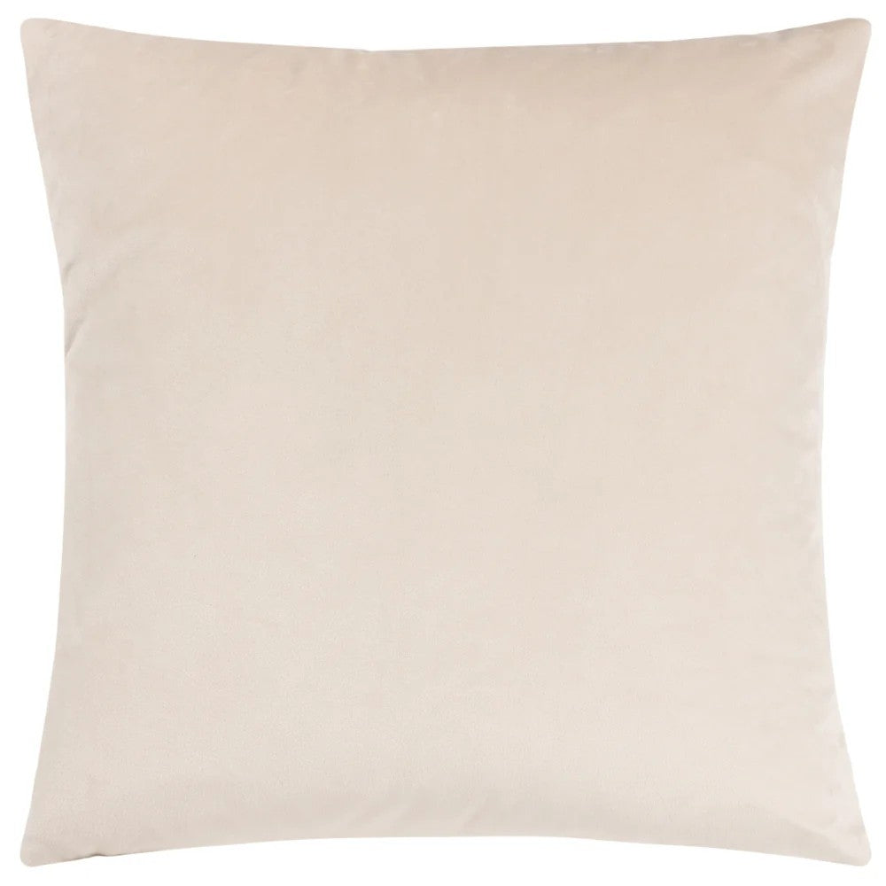 Warm Taupe - Back - Paoletti Ledbury Jacquard Cushion Cover
