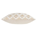 Warm Taupe - Side - Paoletti Ledbury Jacquard Cushion Cover