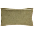 Khaki - Back - Yard Ribble Acid Wash Cushion Cover