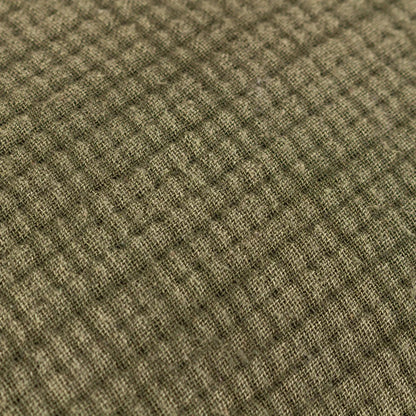 Khaki - Pack Shot - Yard Ribble Acid Wash Cushion Cover