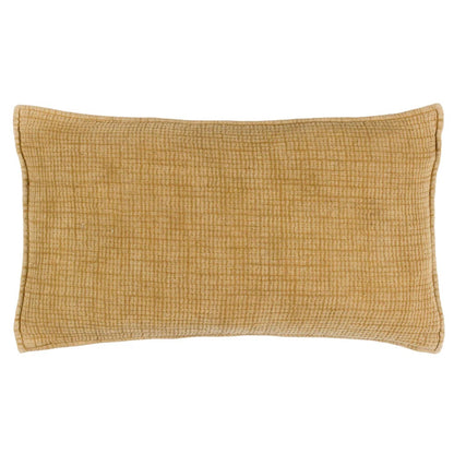 Honey - Front - Yard Ribble Acid Wash Cushion Cover