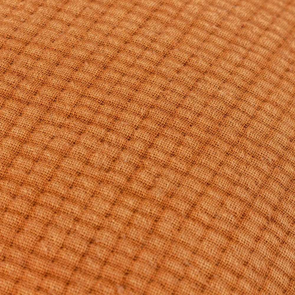Pecan - Pack Shot - Yard Ribble Acid Wash Cushion Cover