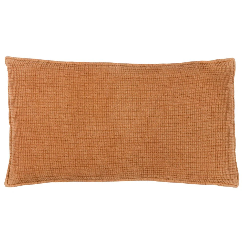 Pecan - Front - Yard Ribble Acid Wash Cushion Cover