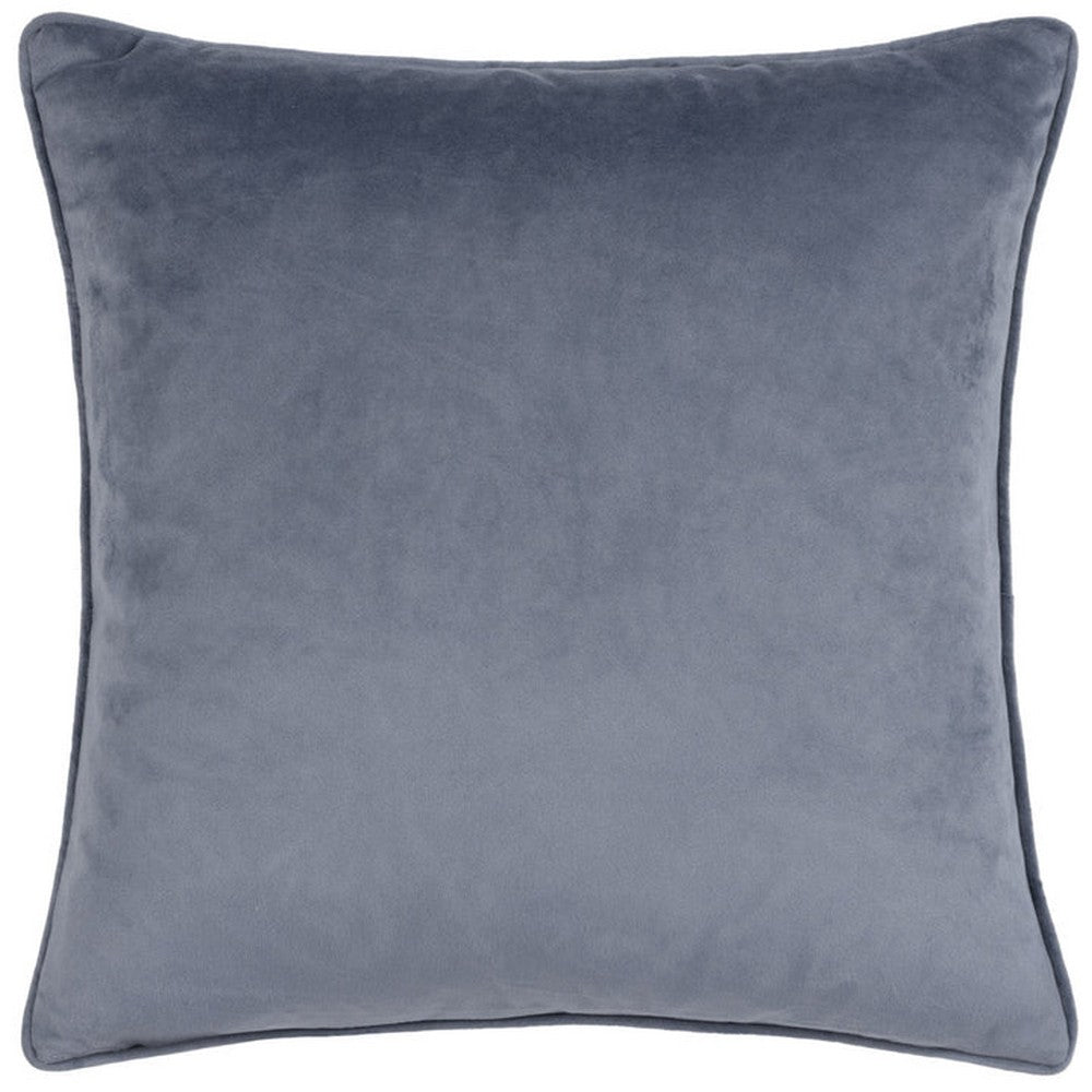Dusk - Back - Hoem Lanzo Piped Velvet Cut Cushion Cover