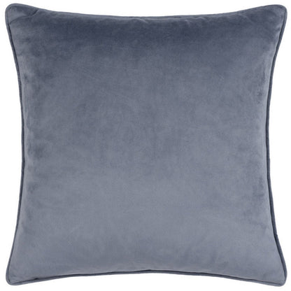 Dusk - Back - Hoem Lanzo Piped Velvet Cut Cushion Cover