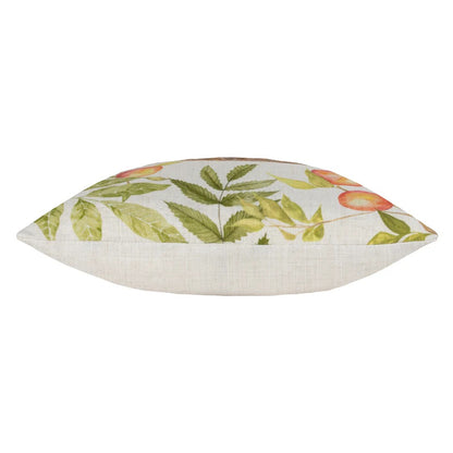 Brown-White-Green - Side - Evans Lichfield Grove Highland Cow Cushion Cover
