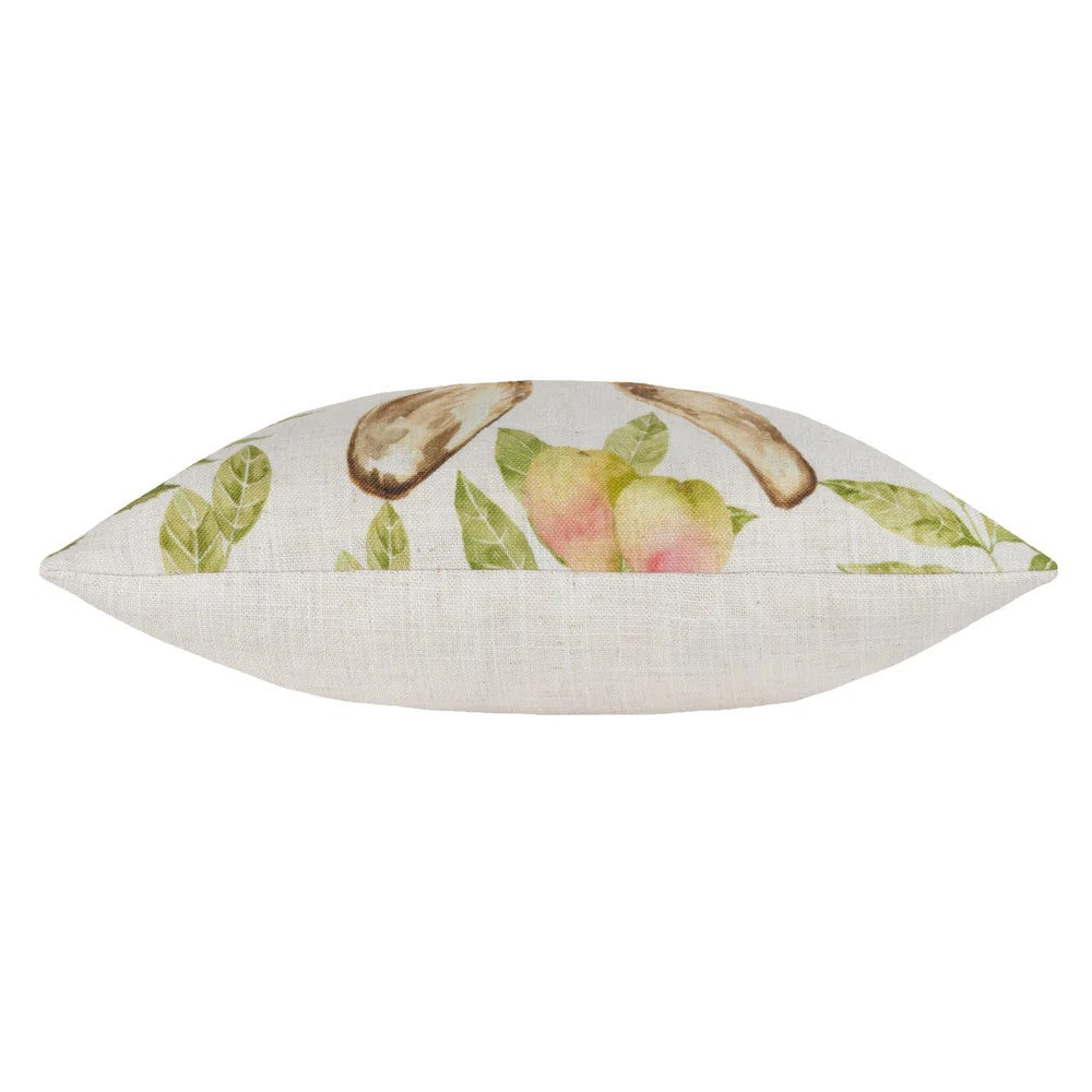 Natural - Side - Evans Lichfield Grove Hare Cushion Cover
