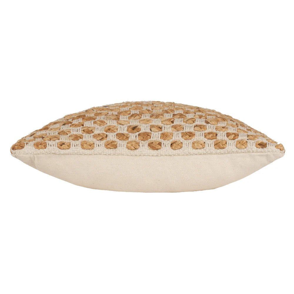 Natural - Side - Yard Wikka Woven Cushion Cover