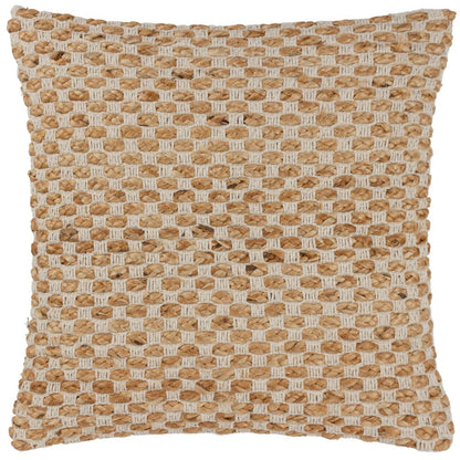 Natural - Front - Yard Wikka Woven Cushion Cover