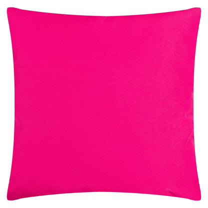Pink - Back - Furn Cosmo O' Clock Abstract Outdoor Cushion Cover