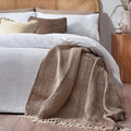 White - Side - Yard Chunky Cotton Waffle Duvet Cover Set