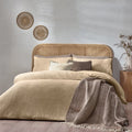 Linen - Front - Yard Chunky Cotton Waffle Duvet Cover Set
