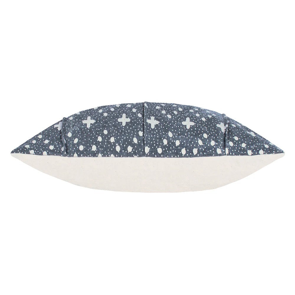 Ink - Side - Yard Helm Woven Organic Look Woven Cushion Cover
