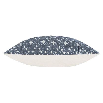 Ink - Side - Yard Helm Woven Organic Look Woven Cushion Cover