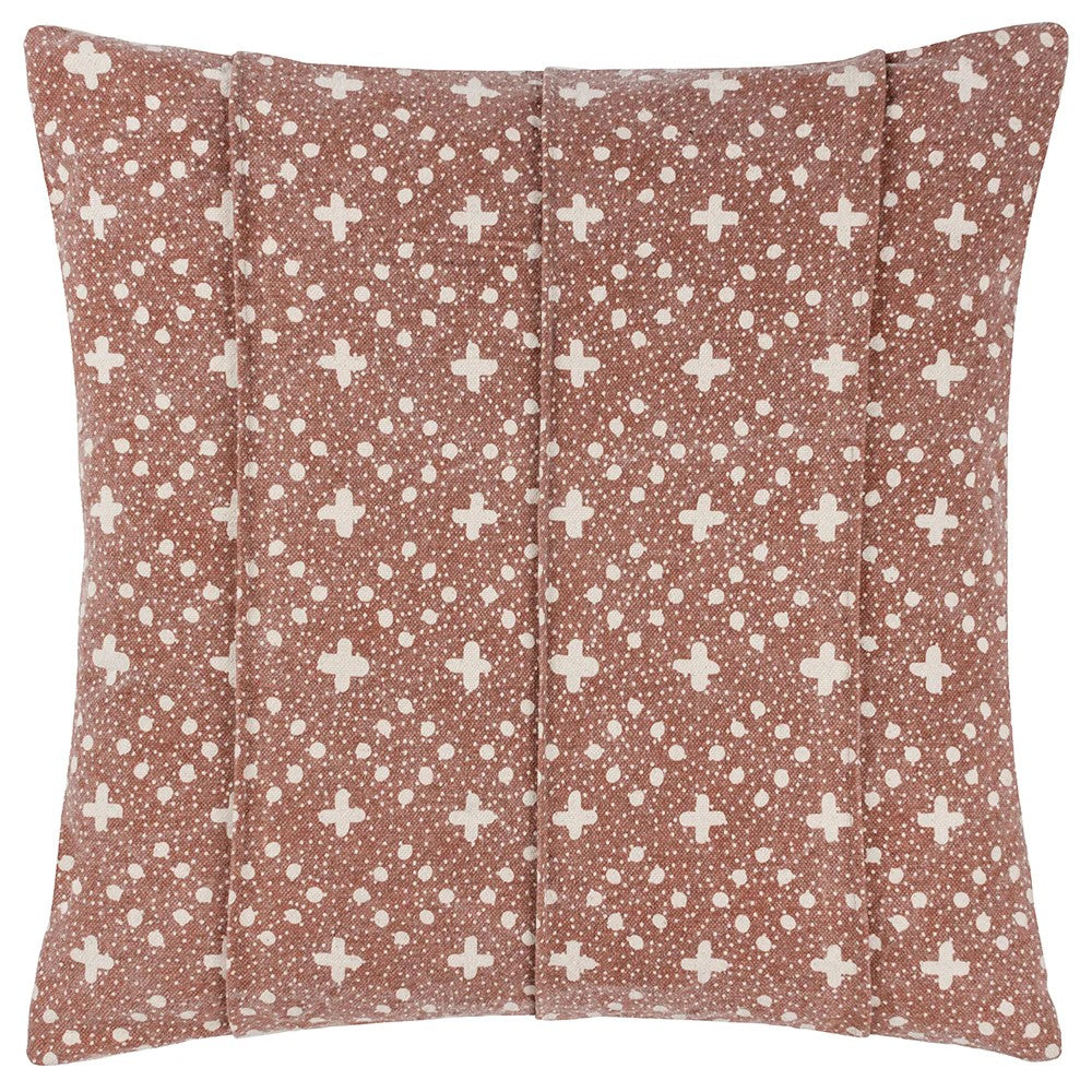 Pecan - Front - Yard Helm Woven Organic Look Woven Cushion Cover