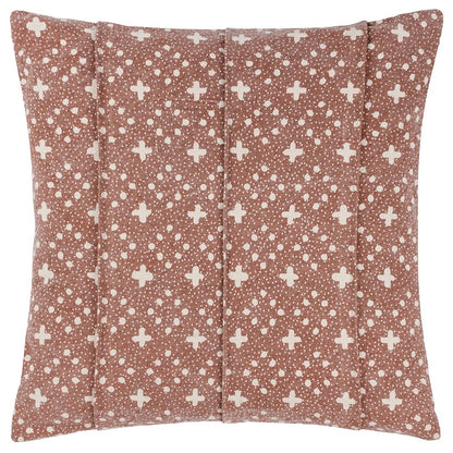 Pecan - Front - Yard Helm Woven Organic Look Woven Cushion Cover
