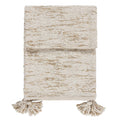 Natural - Front - Yard Heath Tassel Throw