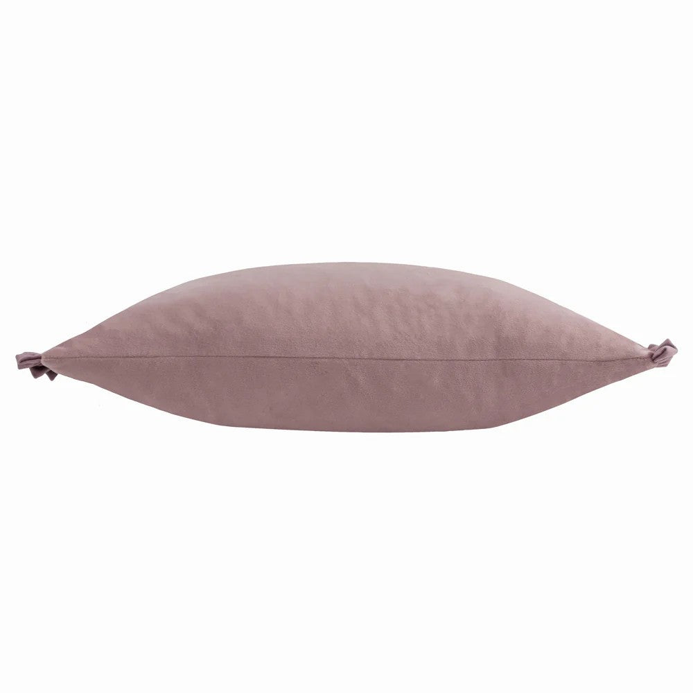 Heather-Smoke - Back - Wylder Tilly Reversible Velvet Cushion Cover
