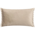 Oyster-Lace Pink - Front - Wylder Tilly Reversible Velvet Cushion Cover